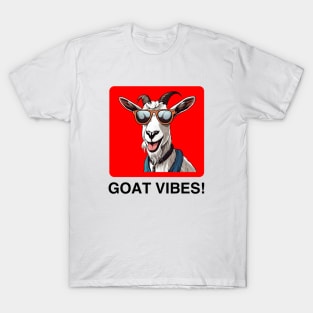 Goat Vibes | Goat Pun T-Shirt